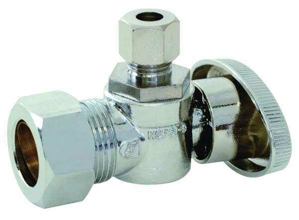 Compression Inlet - 1/4 Turn Stop Valve