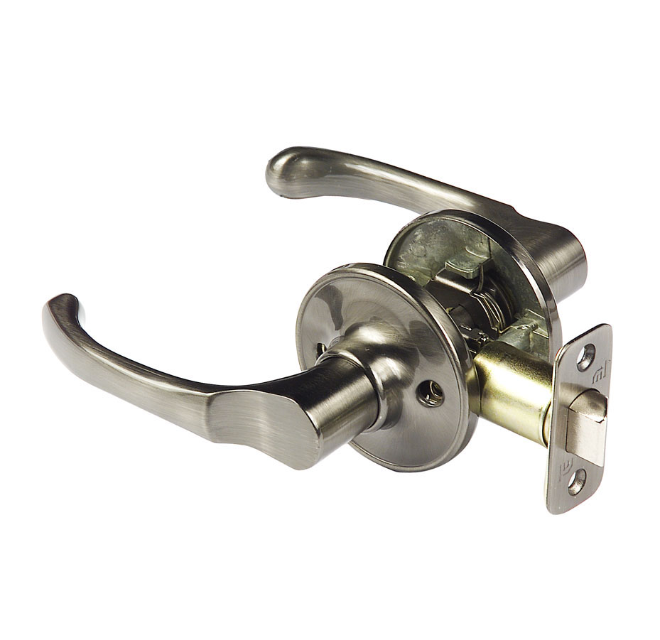Greystone Antique Nickel  Passage Lever