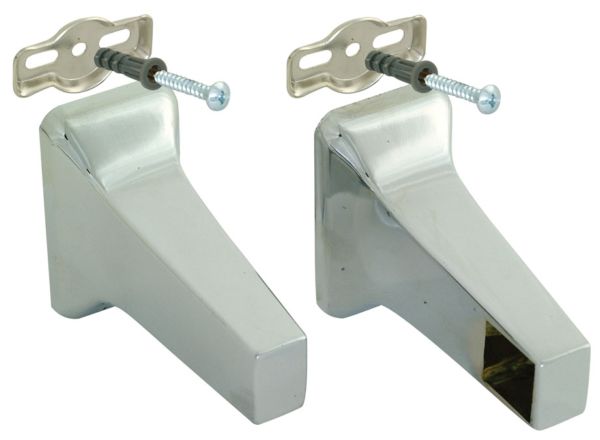 Chrome Towel Bar Brackets