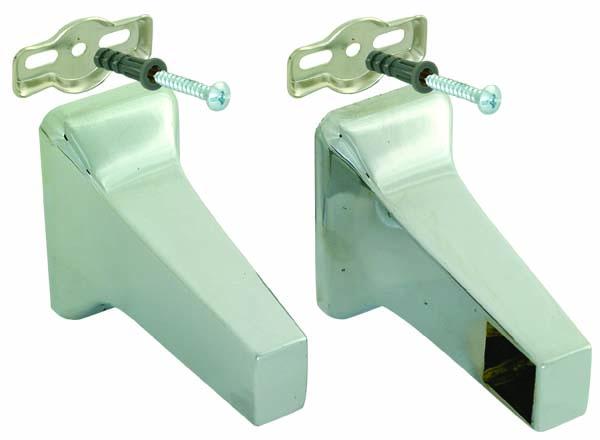 Chrome Towel Bar Brackets