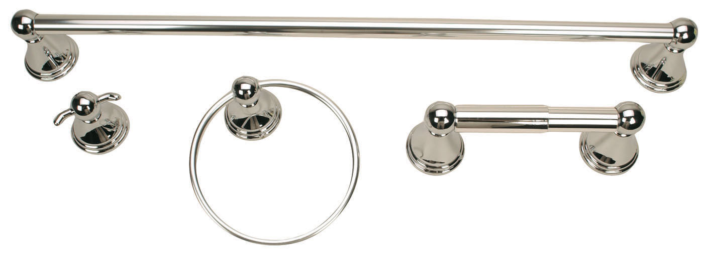 Florentine 4 Pc. Chrome Bath Set