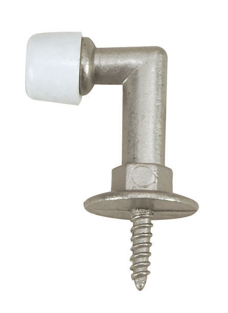1-1/2  Satin Nickel Floor Mount Door Stop