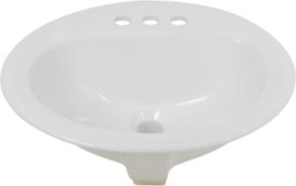17 X20  OVAL DROP-IN LAV SINK