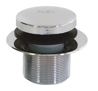 Chrome Tip Toe Drain Assembly