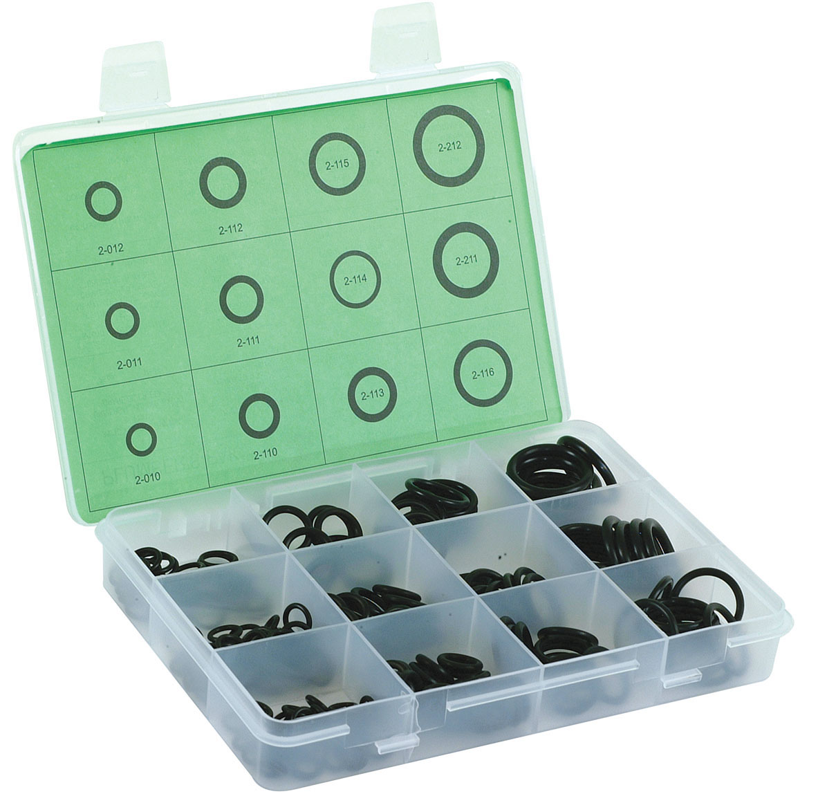 200PC O-RING KIT 12 SIZES