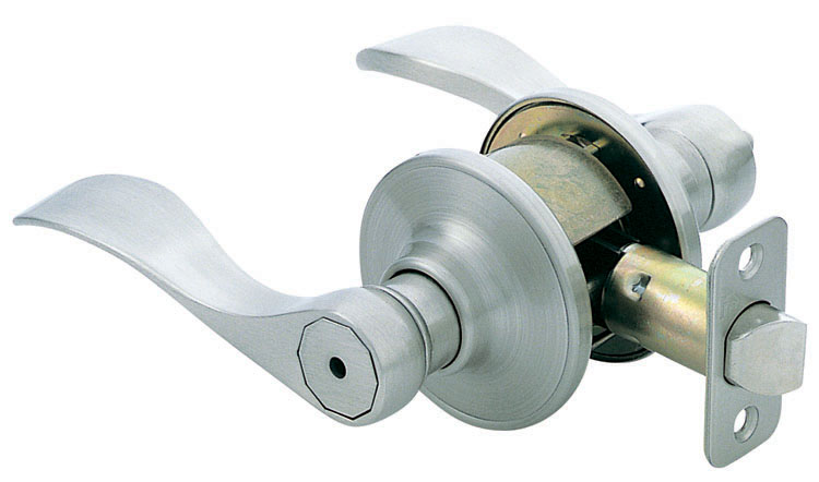 Cambridge Satin Nickel  Privacy Lever