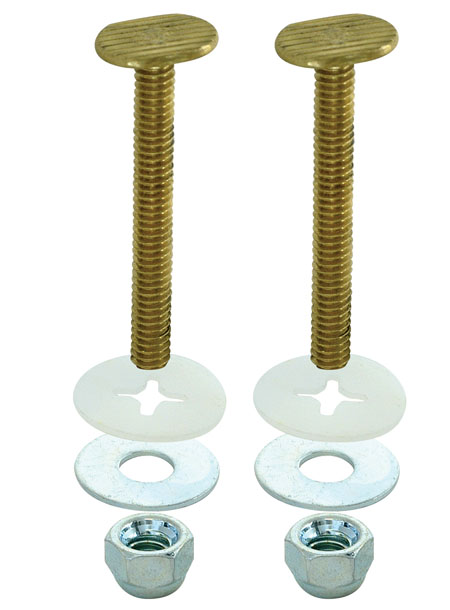 Solid Brass 26 Closet Bolt Set