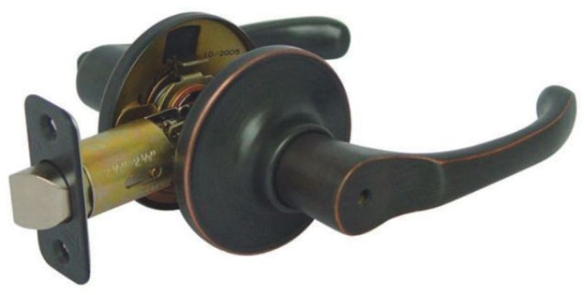 Greystone Classic Bronze  Privacy Lever