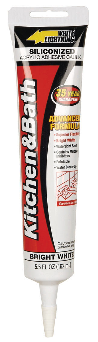 5 Oz. Bone/Almond Adhesive Tub/Tile Caulk