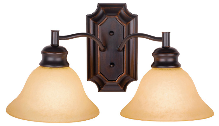 Two Light Vanity Light Classic Bronze
