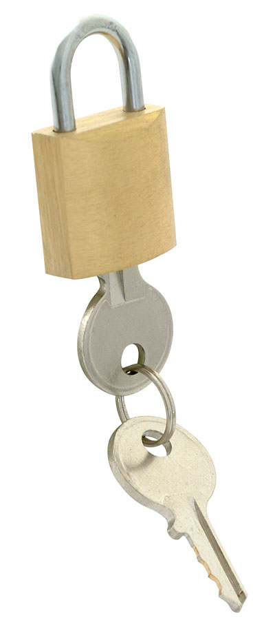 3/4 Brass Padlock-Keyed Alike