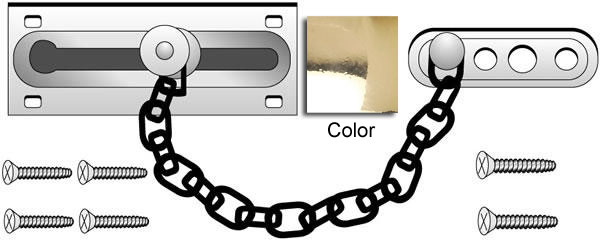 Brass Chain Door Guard