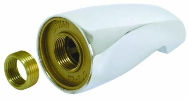 Chrome Brass 05 Tub Spout with Bushing