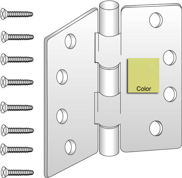 Door Hinge with screw