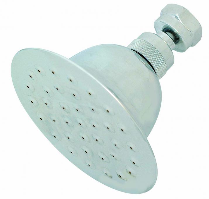 Chrome Deluxe Brass Bell Shower Head