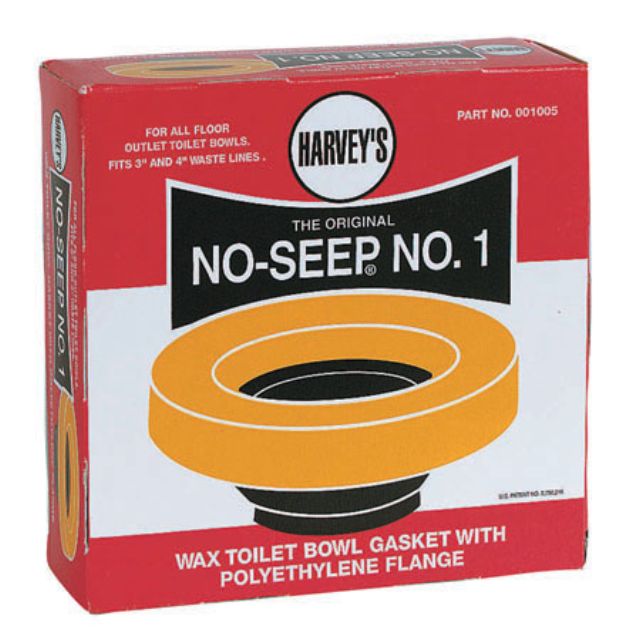 #1 No-Seep Toilet Wax Gasket