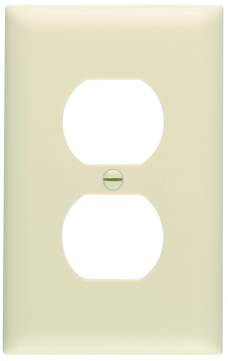 Ivory Duplex Cover Plate